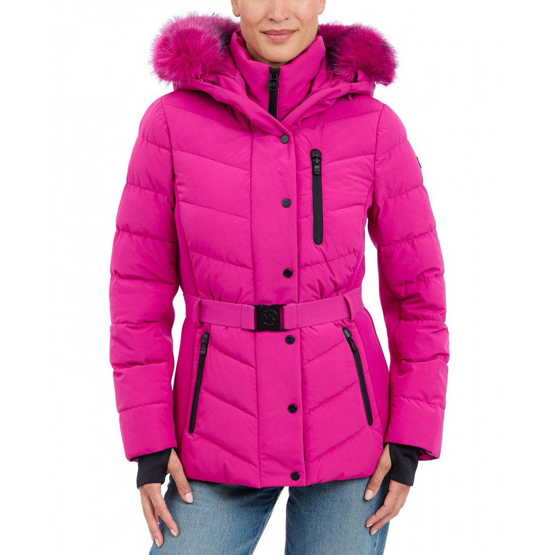 Women's 'Detail Back Hooded Puffer Coat'