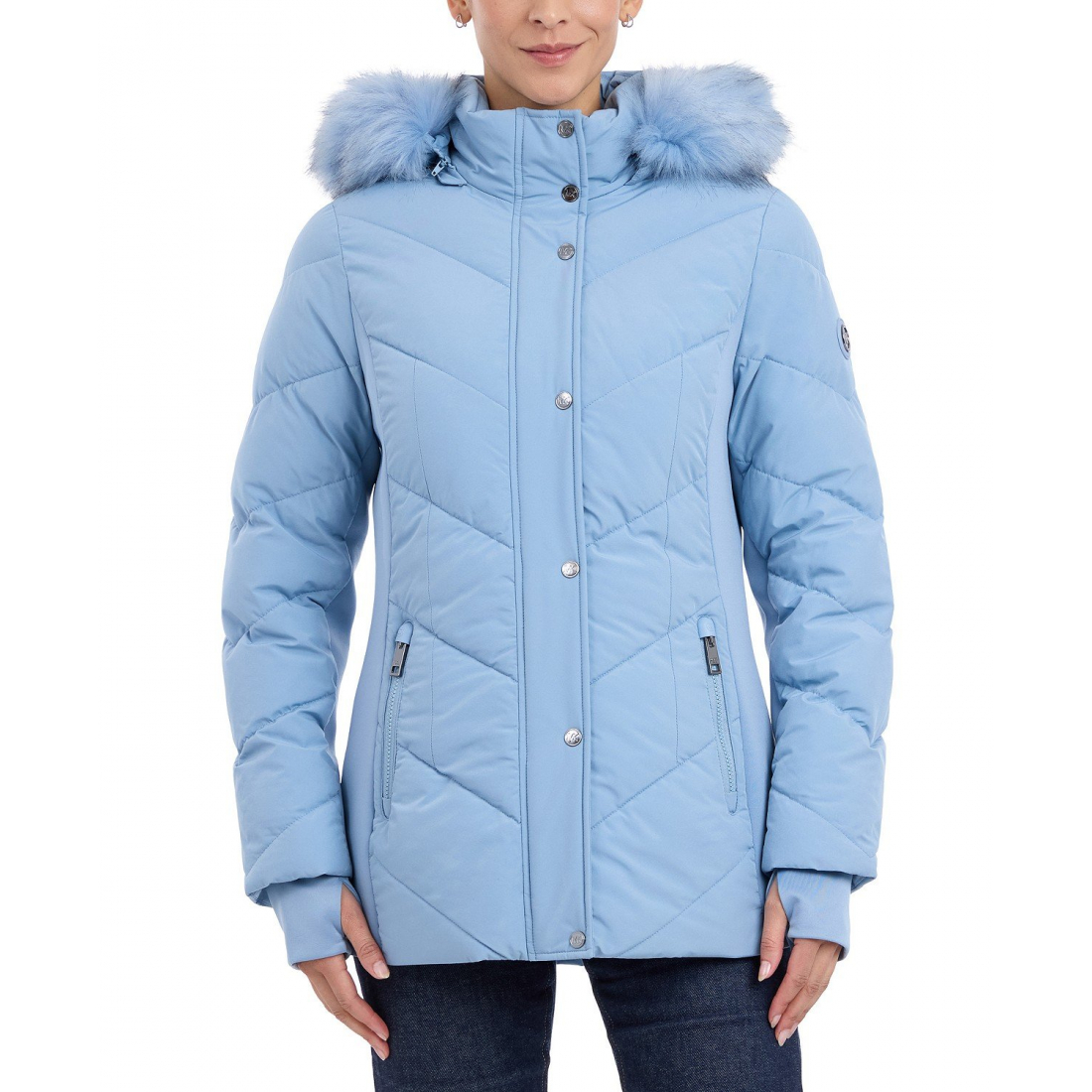 'Hooded' Pufferjacke für Damen