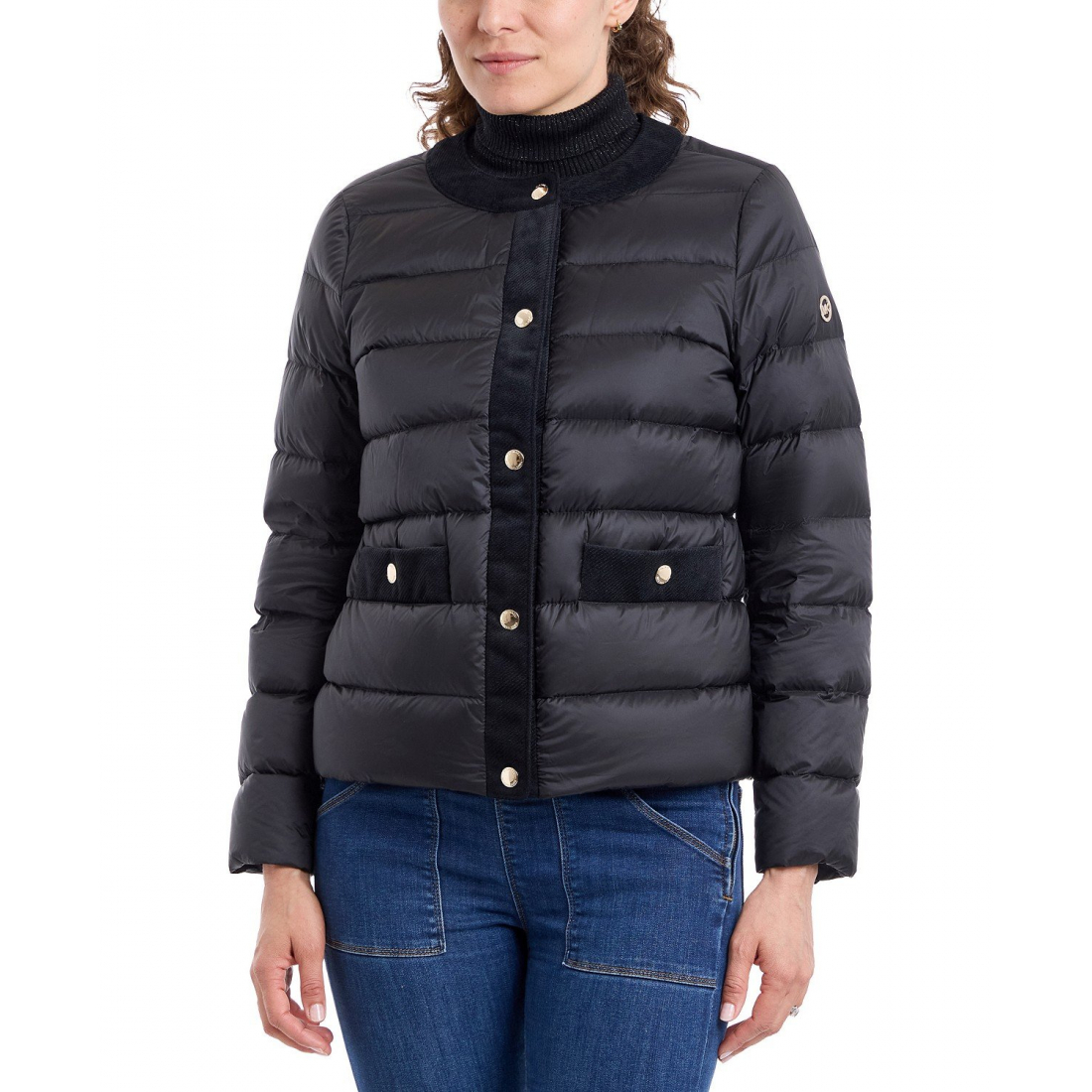 'Packable Down Puffer Coat' pour Femmes