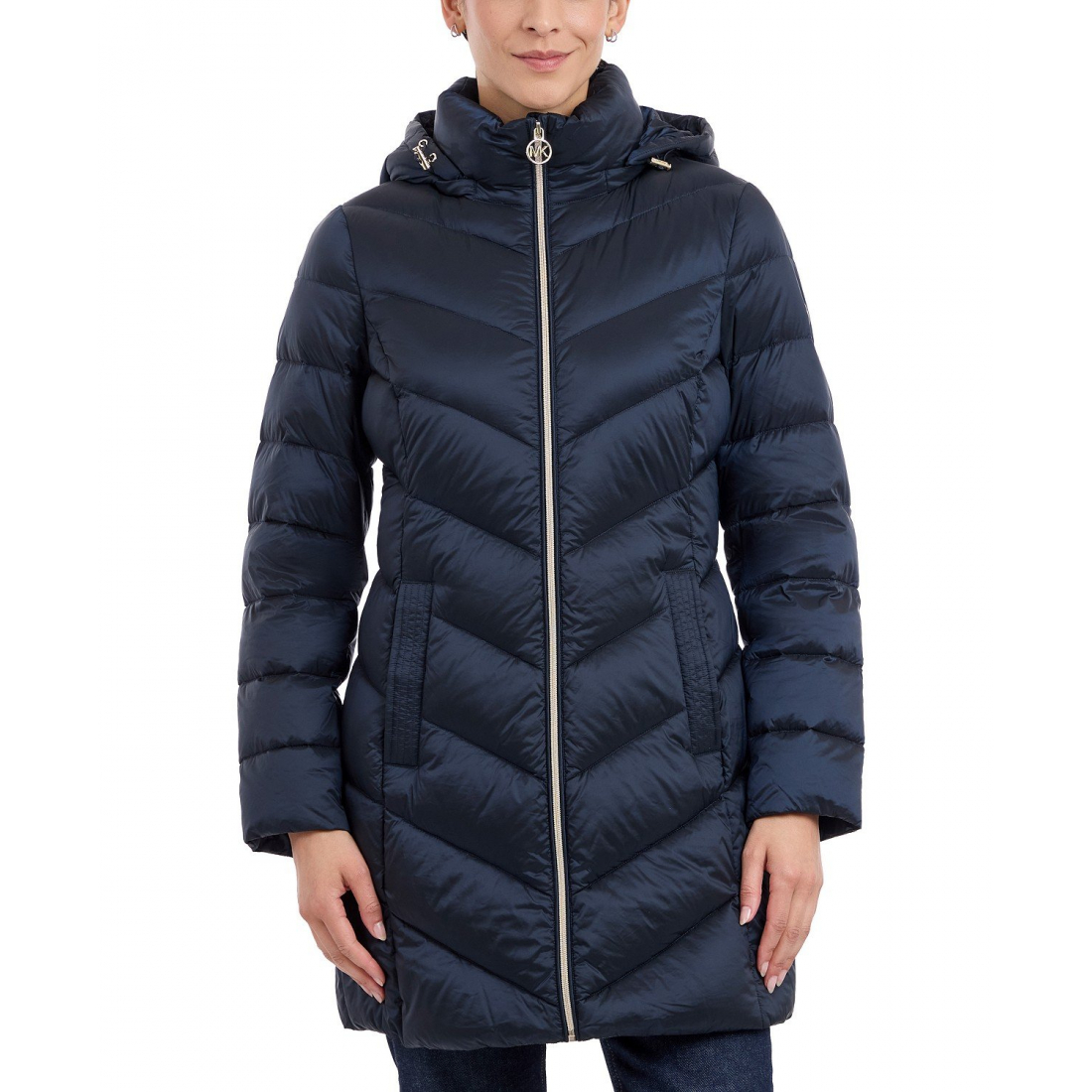 'Hooded Packable Down Puffer Coat' pour Femmes