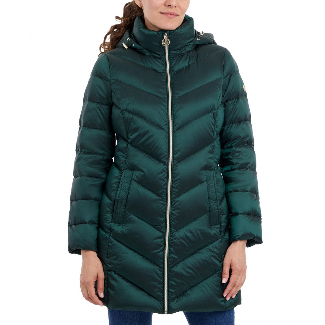 'Hooded Packable Down Puffer Coat' pour Femmes