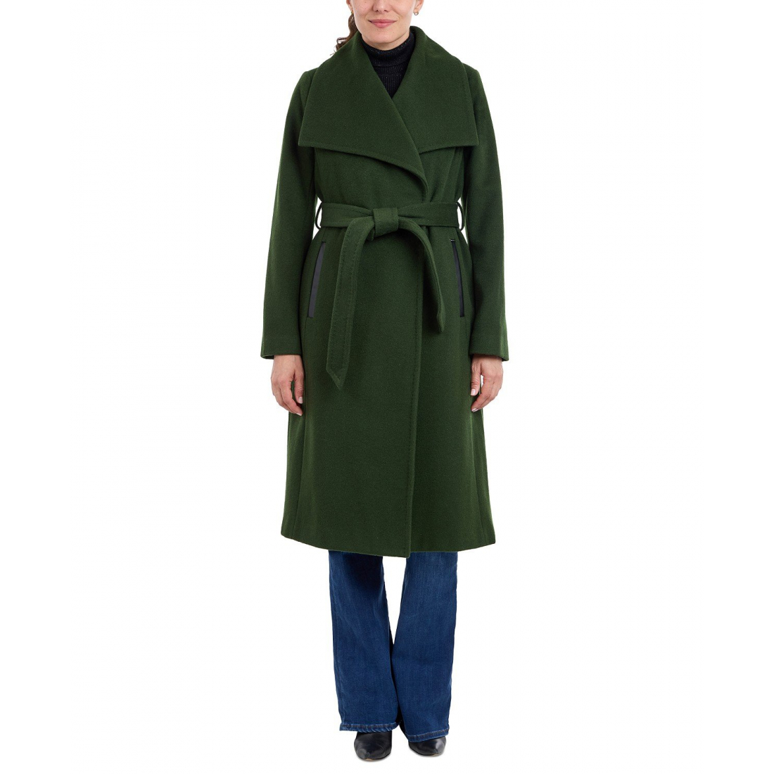 Manteau 'Belted Wrap' pour Femmes