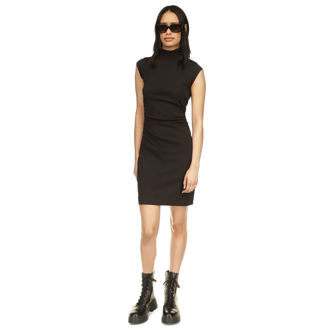 Women's 'Funnel-Neck' Mini Dress