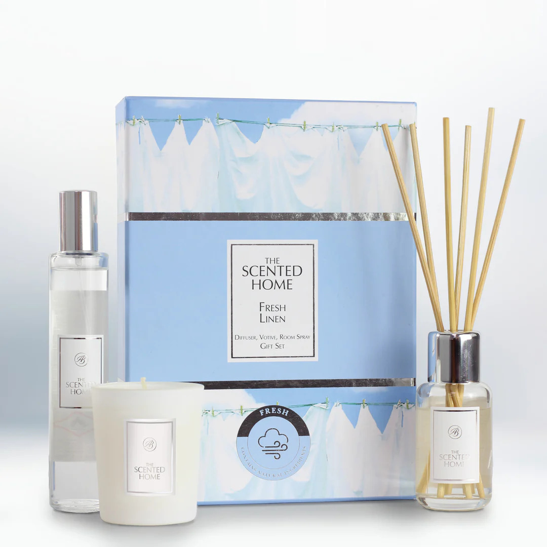 Coffret Cadeau 'Fresh Linen' - 3 Pièces