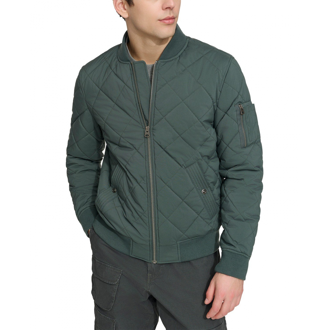 'Quilted Fashion' Bomberjacke für Herren