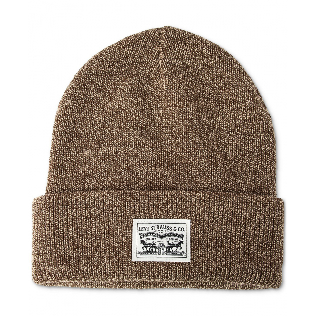 Men's 'Ribbed Logo' Beanie