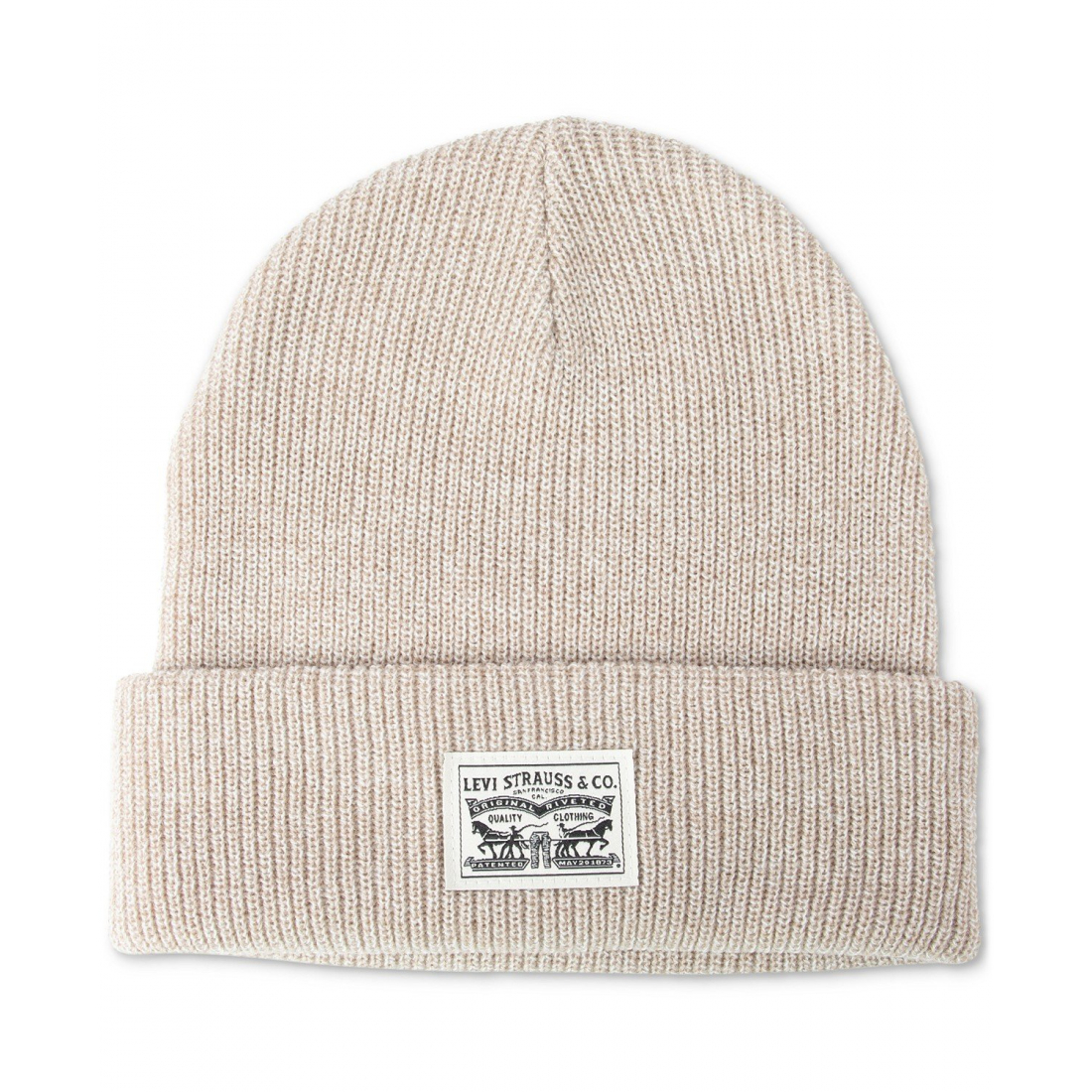 Men's 'Ribbed Logo' Beanie