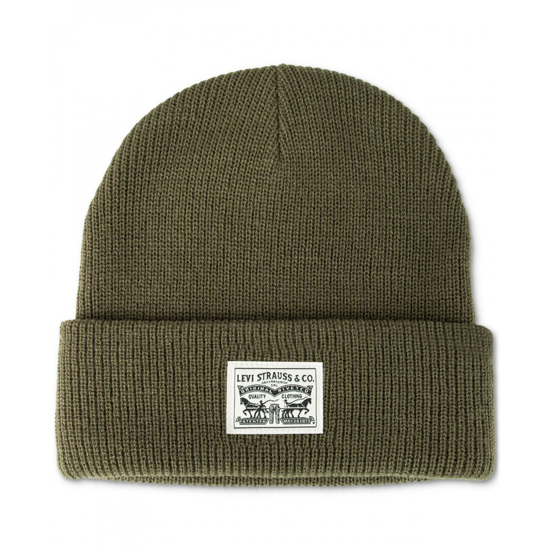 Men's 'Ribbed Logo' Beanie