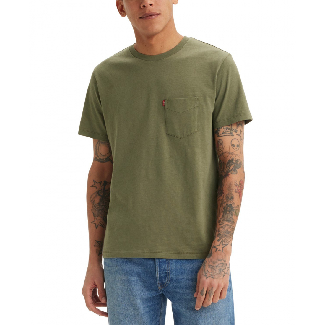 T-shirt 'Classic Pocket Short Sleeve Crewneck' pour Hommes