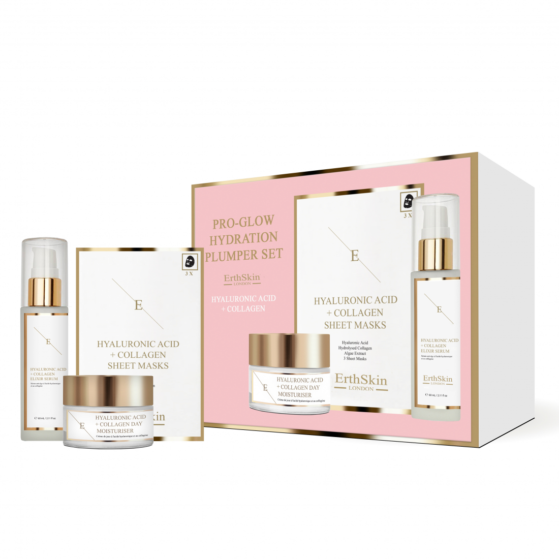 'Eclat - Pro-Glow Hydration' SkinCare Set - 3 Pieces