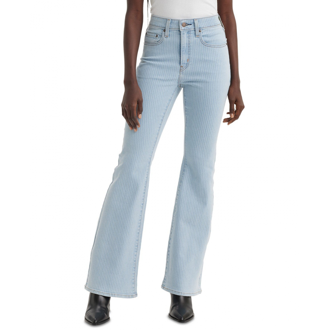 Jeans '726 High Rise Slim Fit Flare' pour Femmes