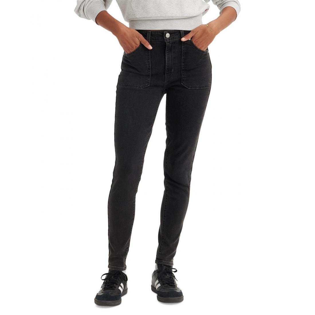 '721 High Rise Slim-Fit Skinny Utility' Jeans für Damen