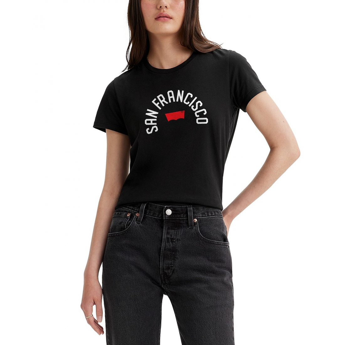 Women's 'The Perfect Cotton City Graphic' T-Shirt