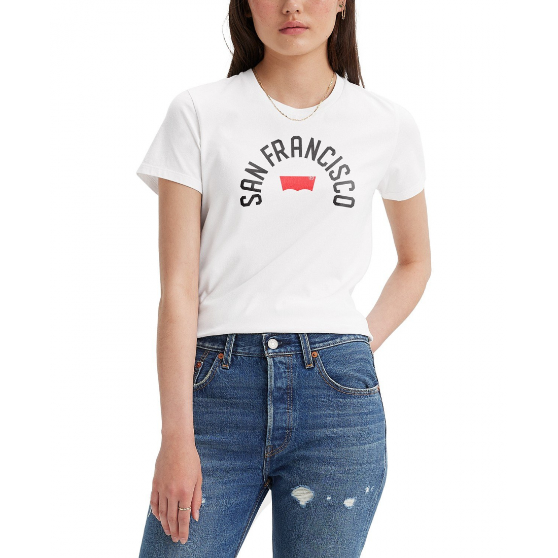 T-shirt 'The Perfect Cotton City Graphic' pour Femmes