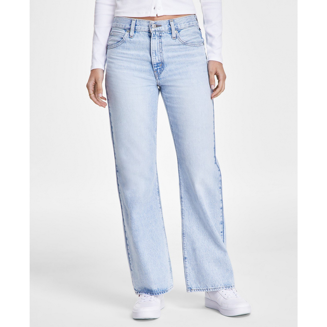 '94 Cotton Baggy-Fit Bootcut Macy's Exclusive' Jeans für Damen