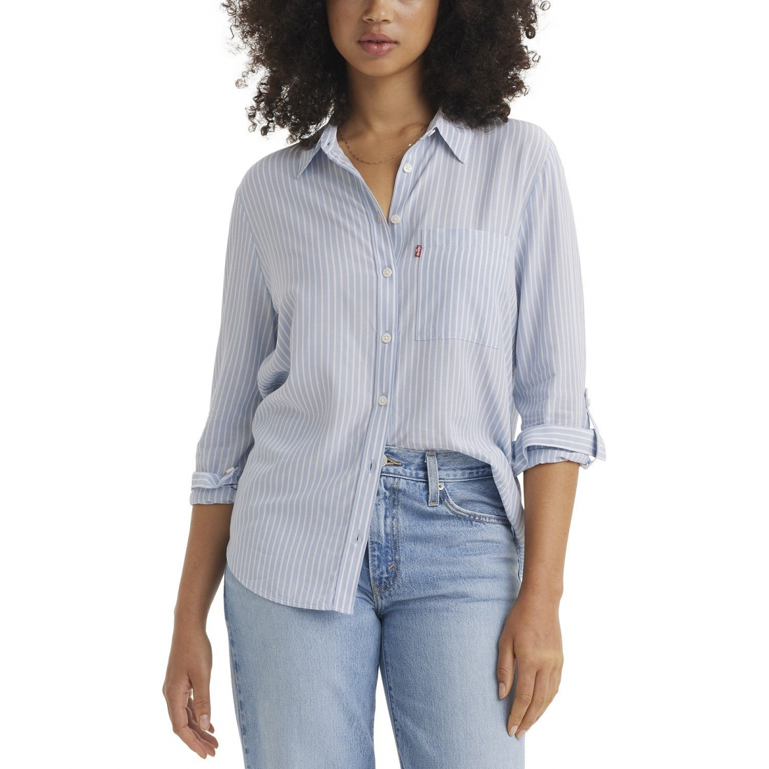 Chemise 'Darlene Collared Button-Front' pour Femmes