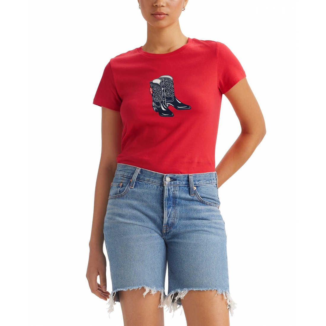 T-shirt 'Perfect Graphic Logo Cotton' pour Femmes