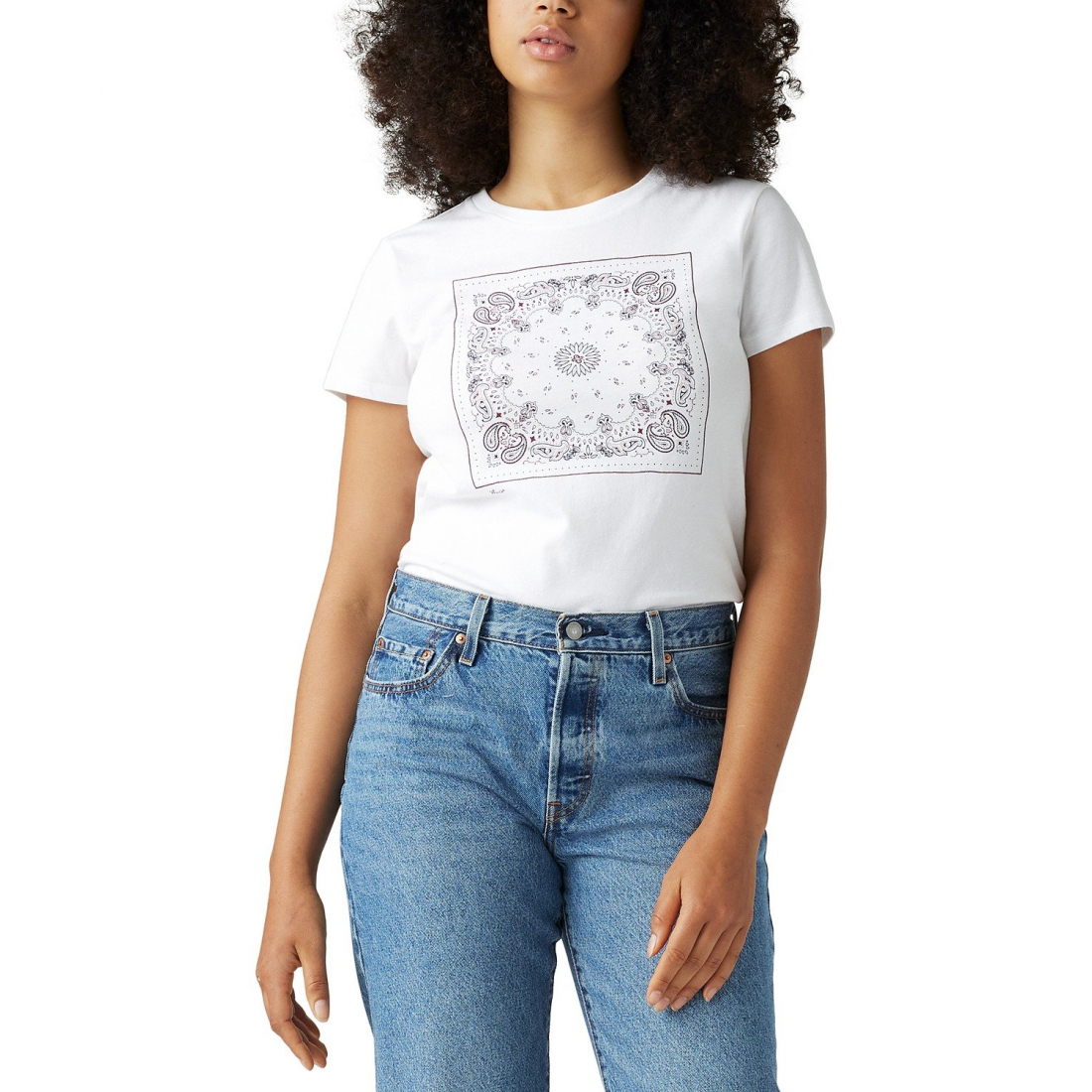 T-shirt 'Perfect Graphic Logo Cotton' pour Femmes