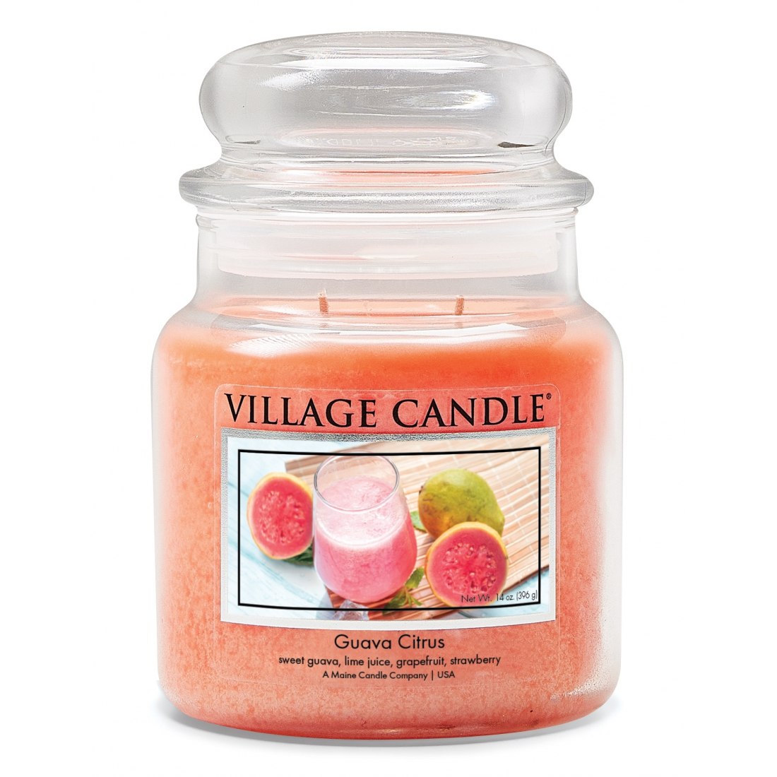 'Guava Citrus' 2 Wicks Candle - 454 g