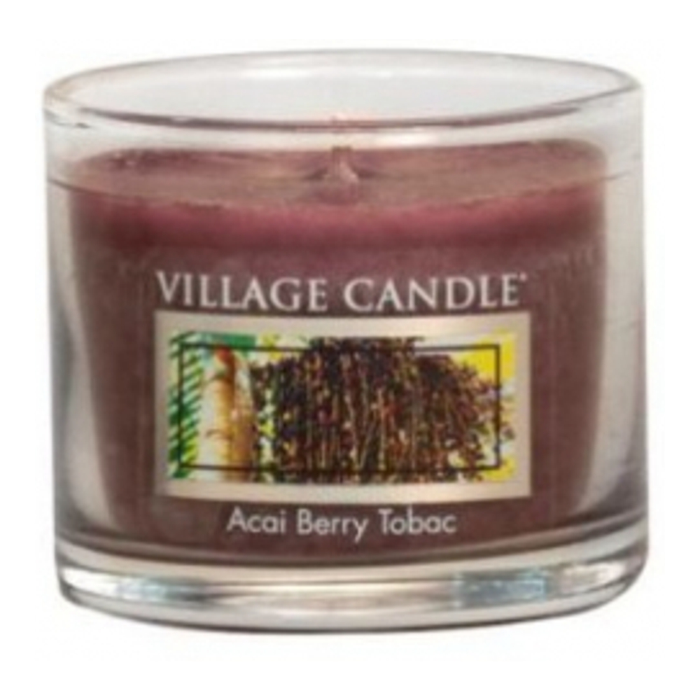 'Acai Berry Tobac Mini' Scented Candle - 35 g