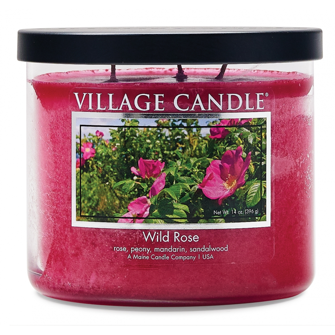 'Wild Rose' Scented Candle - 396 g