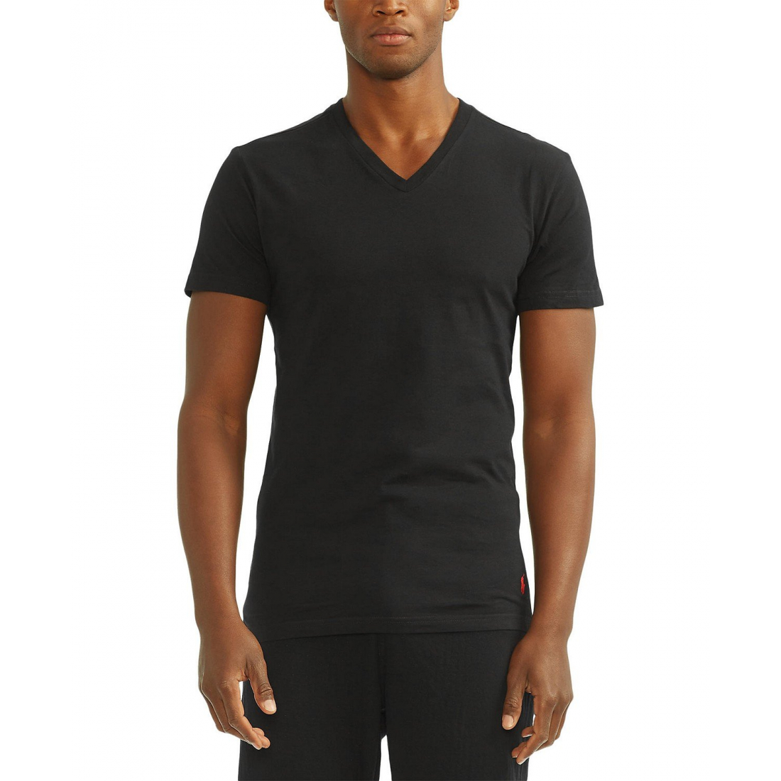 Men's Slim Fit V-Neck Undershirt, - 3 Pieces