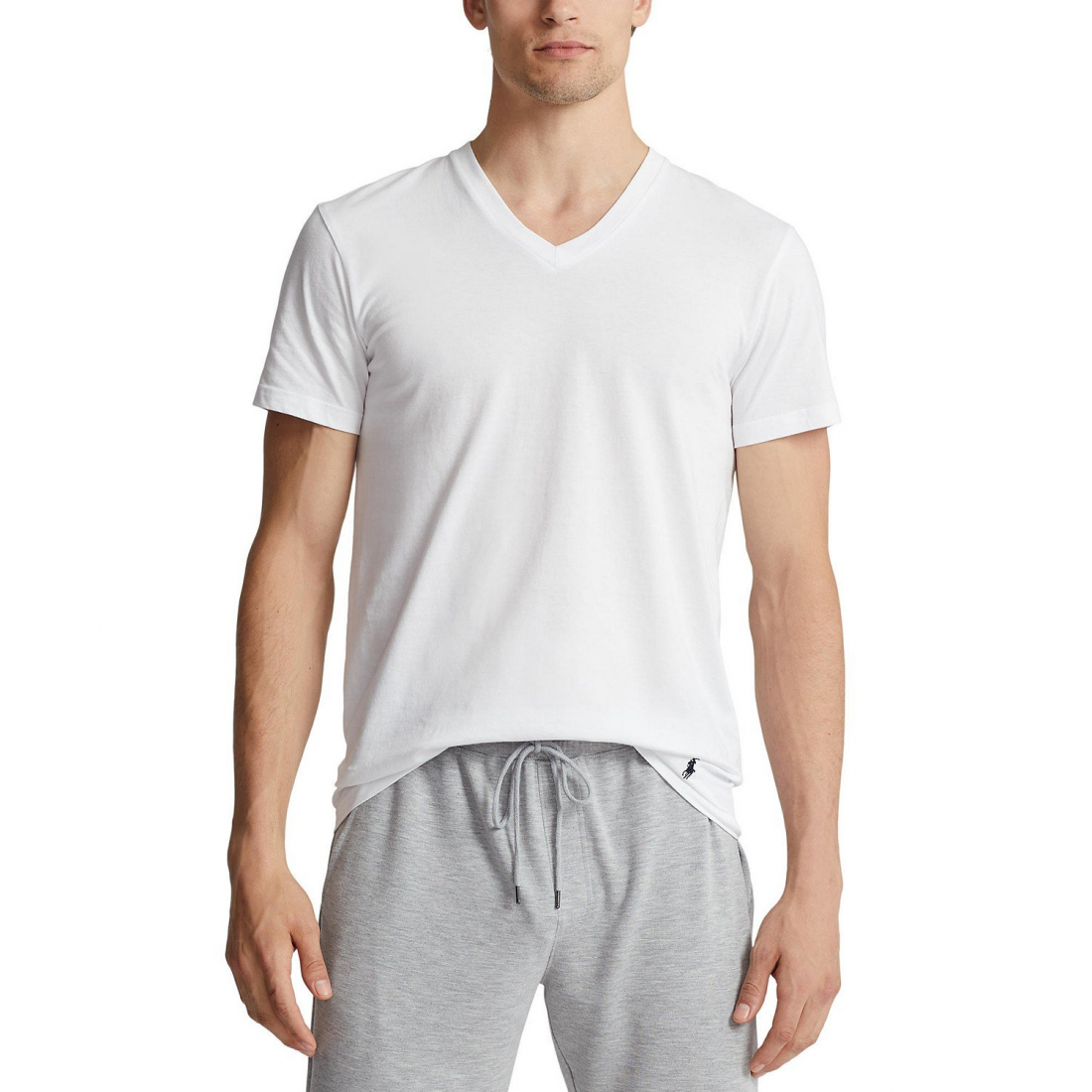 Cotton Classic-Fit V-Neck Undershirts für Herren - 6 Stücke