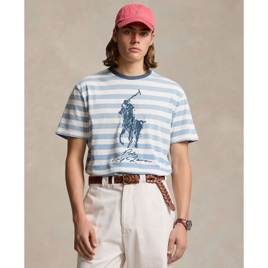 Men's Classic-Fit Big Pony Jersey T-Shirt