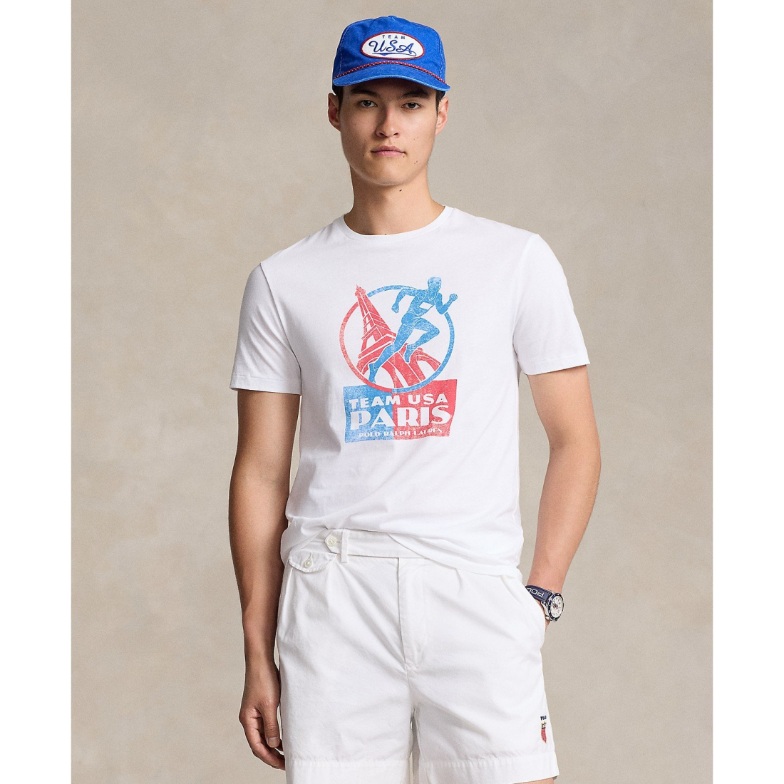 Team USA Jersey Graphic T-Shirt für Herren