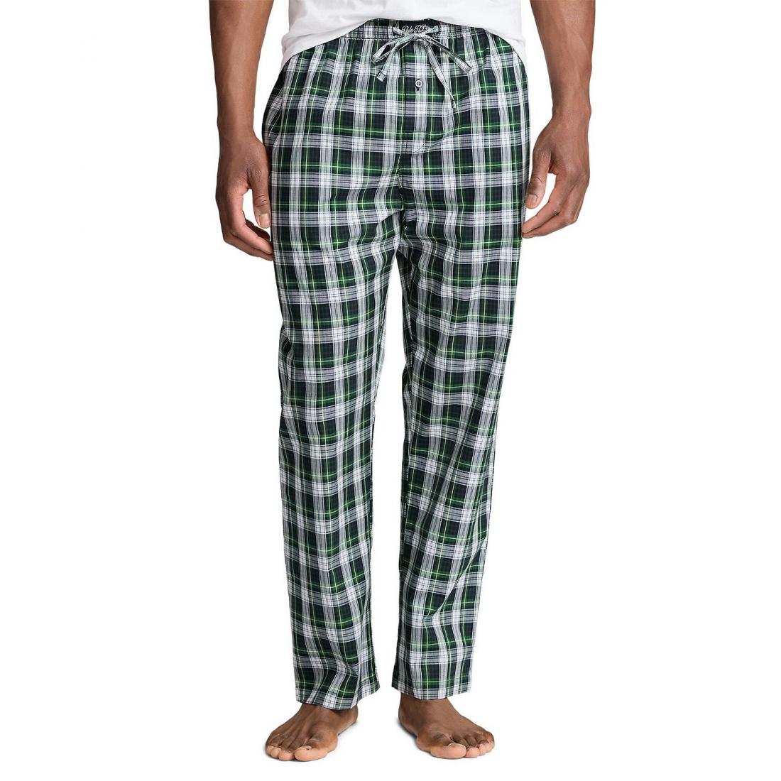 Men's Woven Plaid Pajama Pants