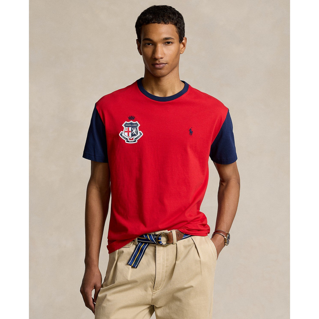 Classic-Fit England T-Shirt pour Hommes