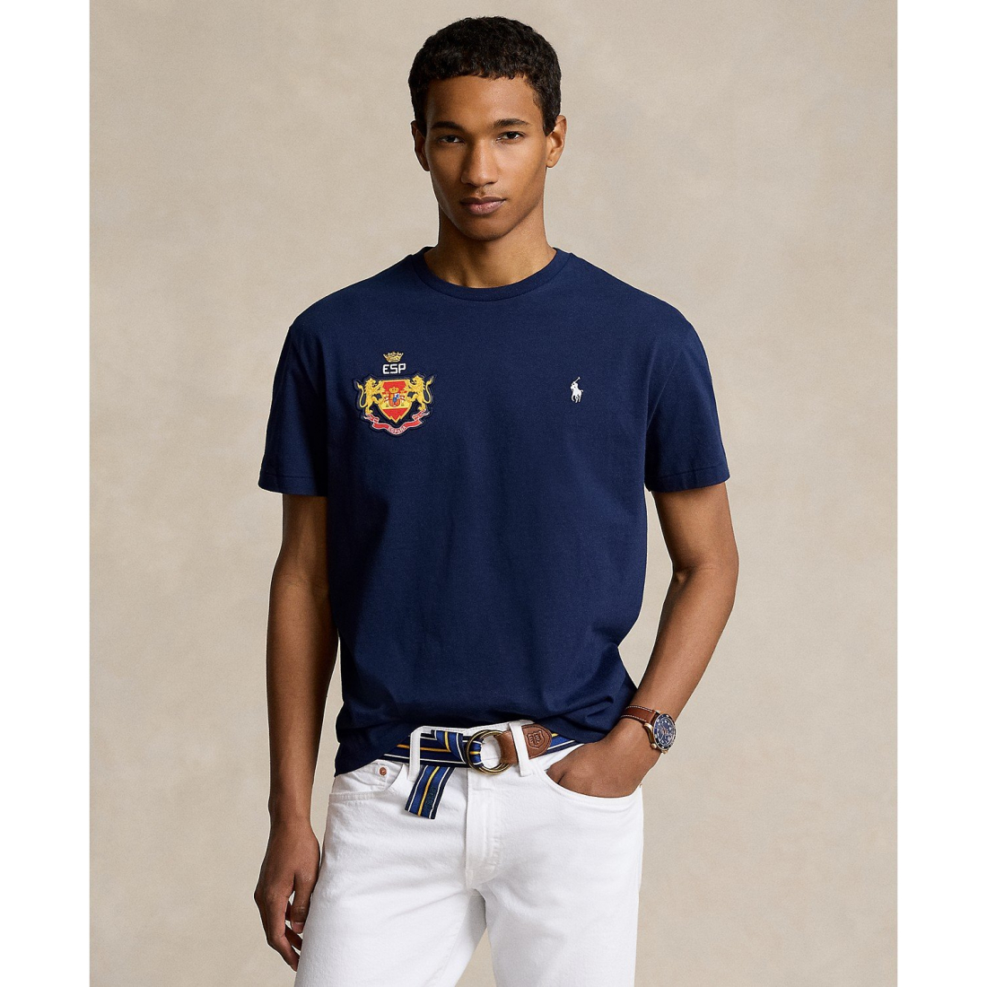 Classic-Fit Spain T-Shirt pour Hommes