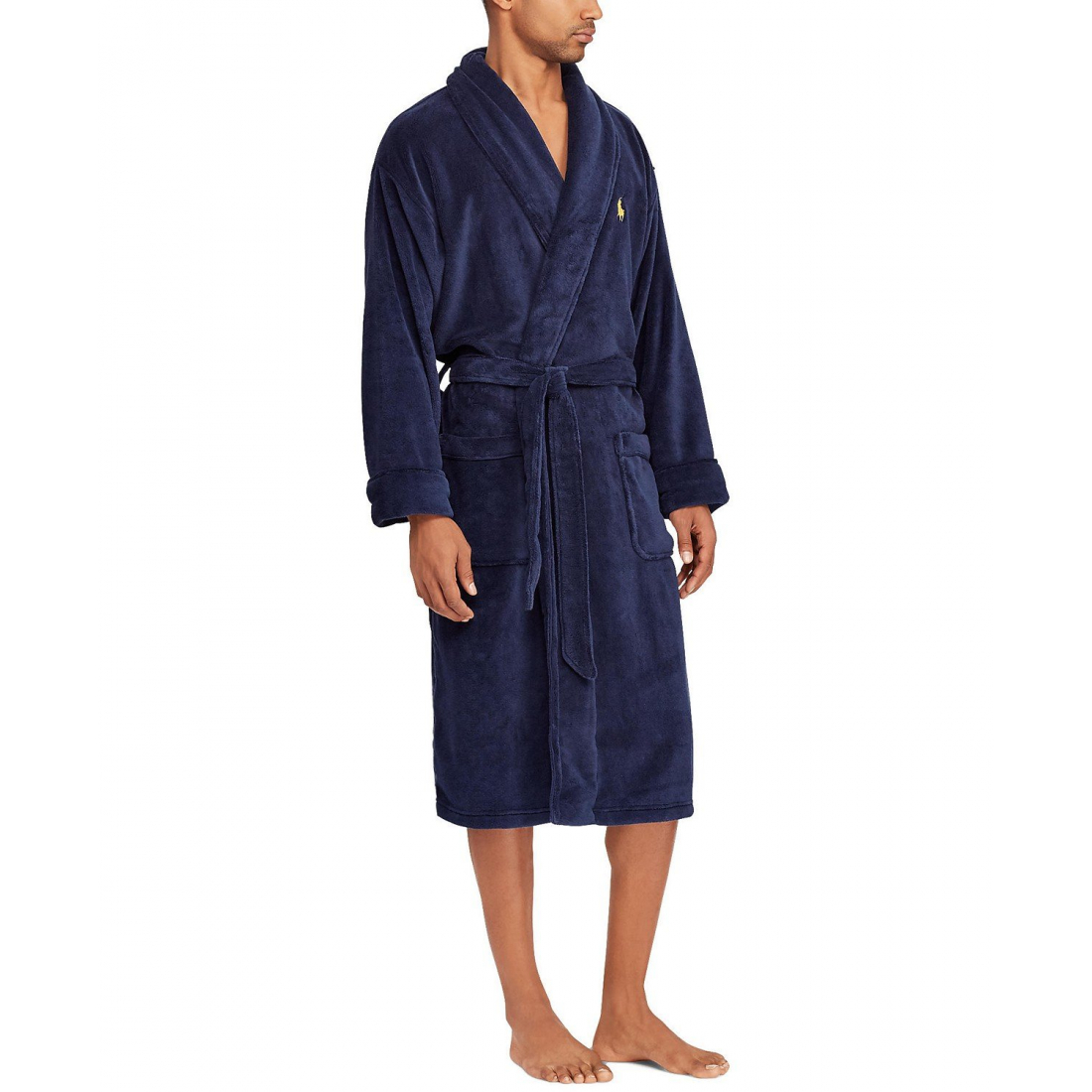 Men's Microfiber Plush Robe