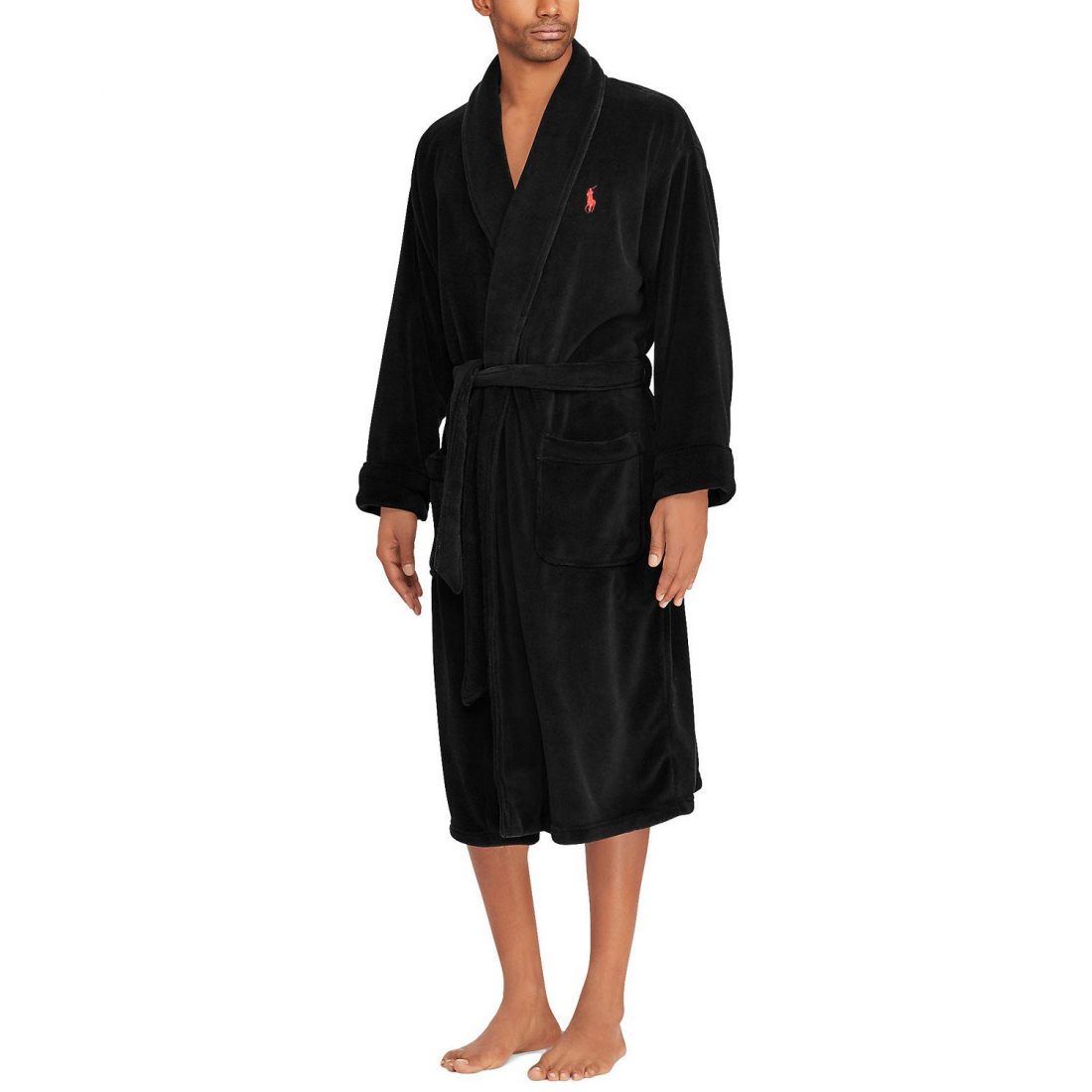 Men's Microfiber Plush Robe