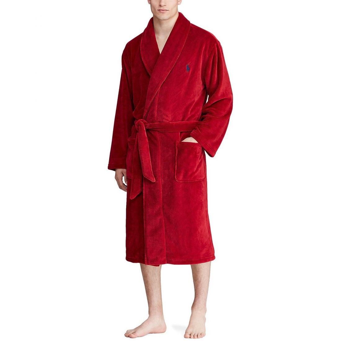 Men's Microfiber Plush Robe