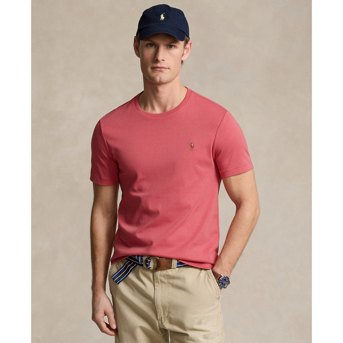 Men's Custom Slim Fit Soft Cotton T-Shirt