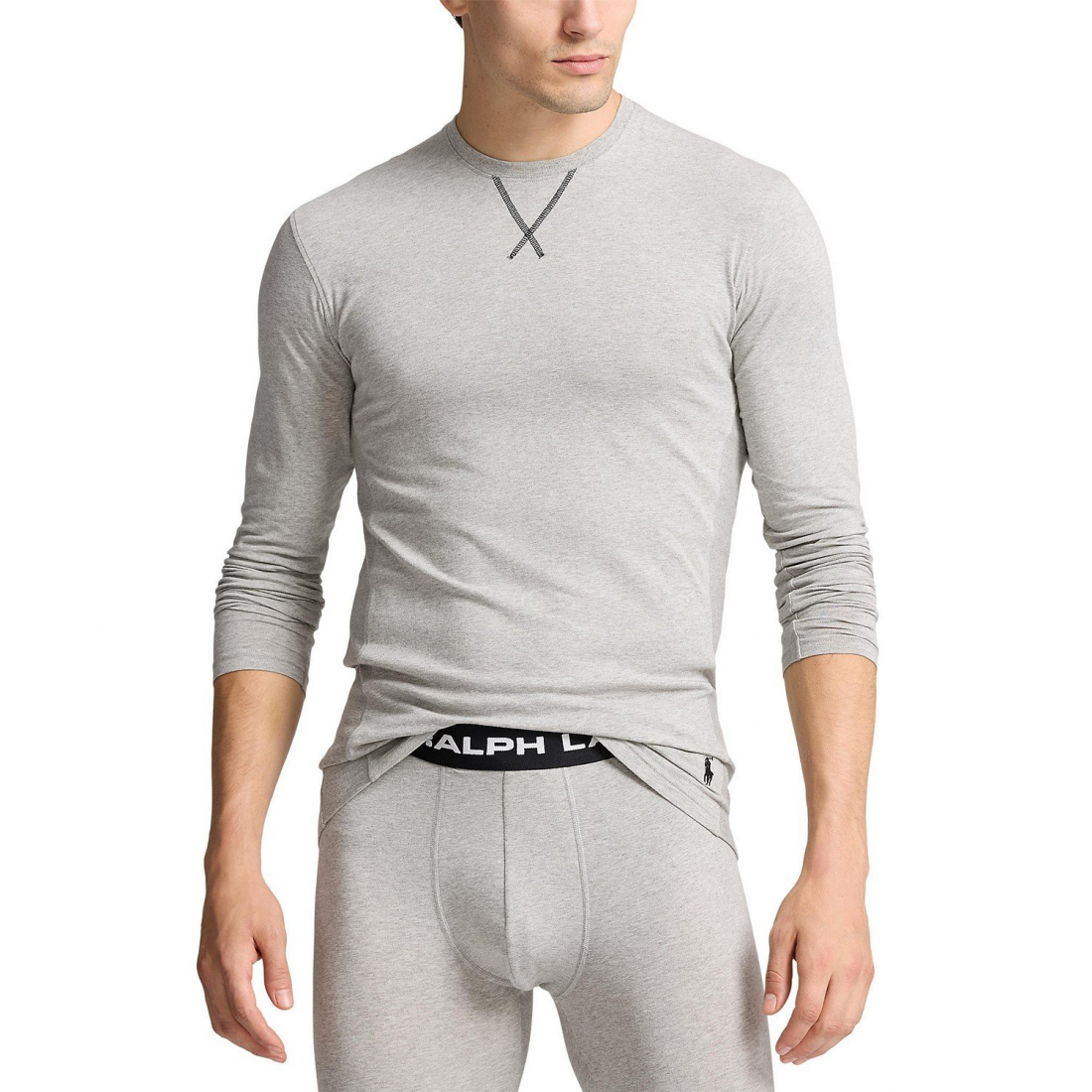 Perfect Base Layer Long Sleeve Crewneck T-Shirt pour Hommes