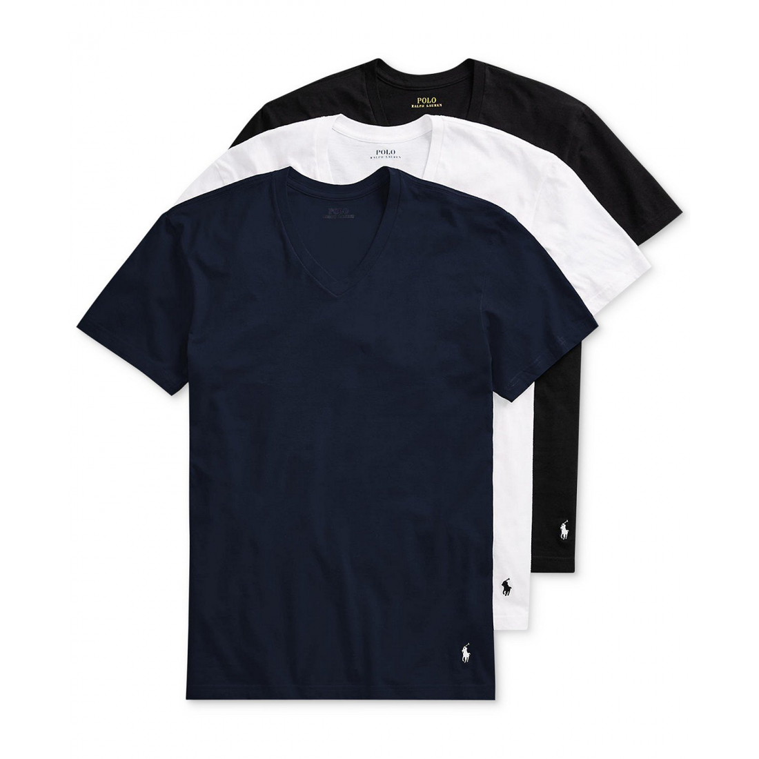 Men's V-Neck Classic Undershirt - 3 Pieces