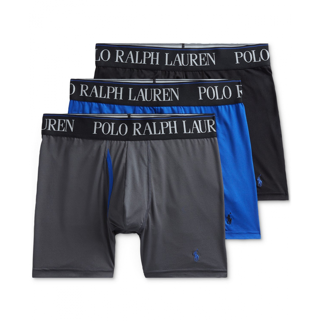 Men's 4-D Flex Cool Microfiber Boxer Briefs - 3 Pieces