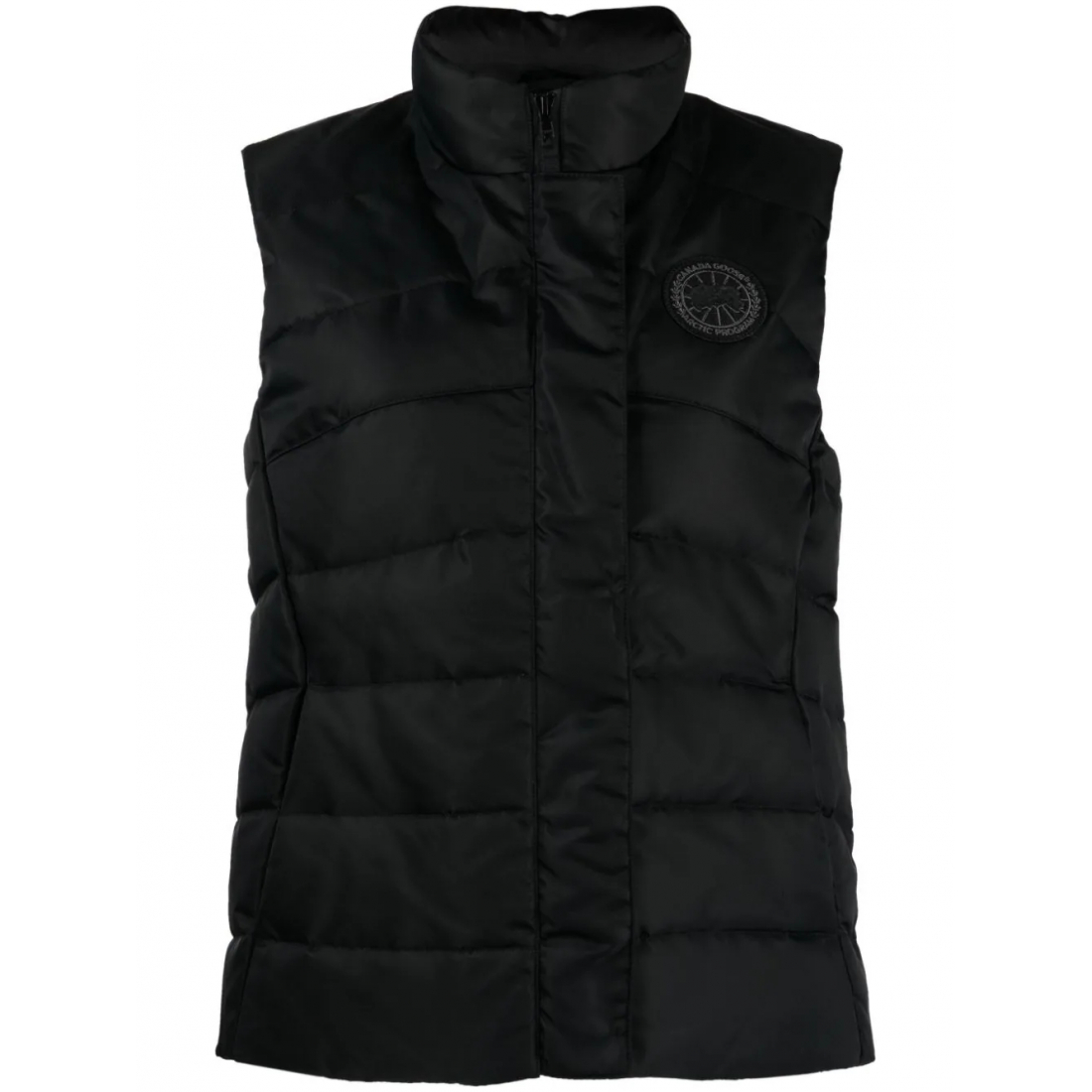 Gilet matelassé 'Freestyle Logo-Appliqué' pour Femmes