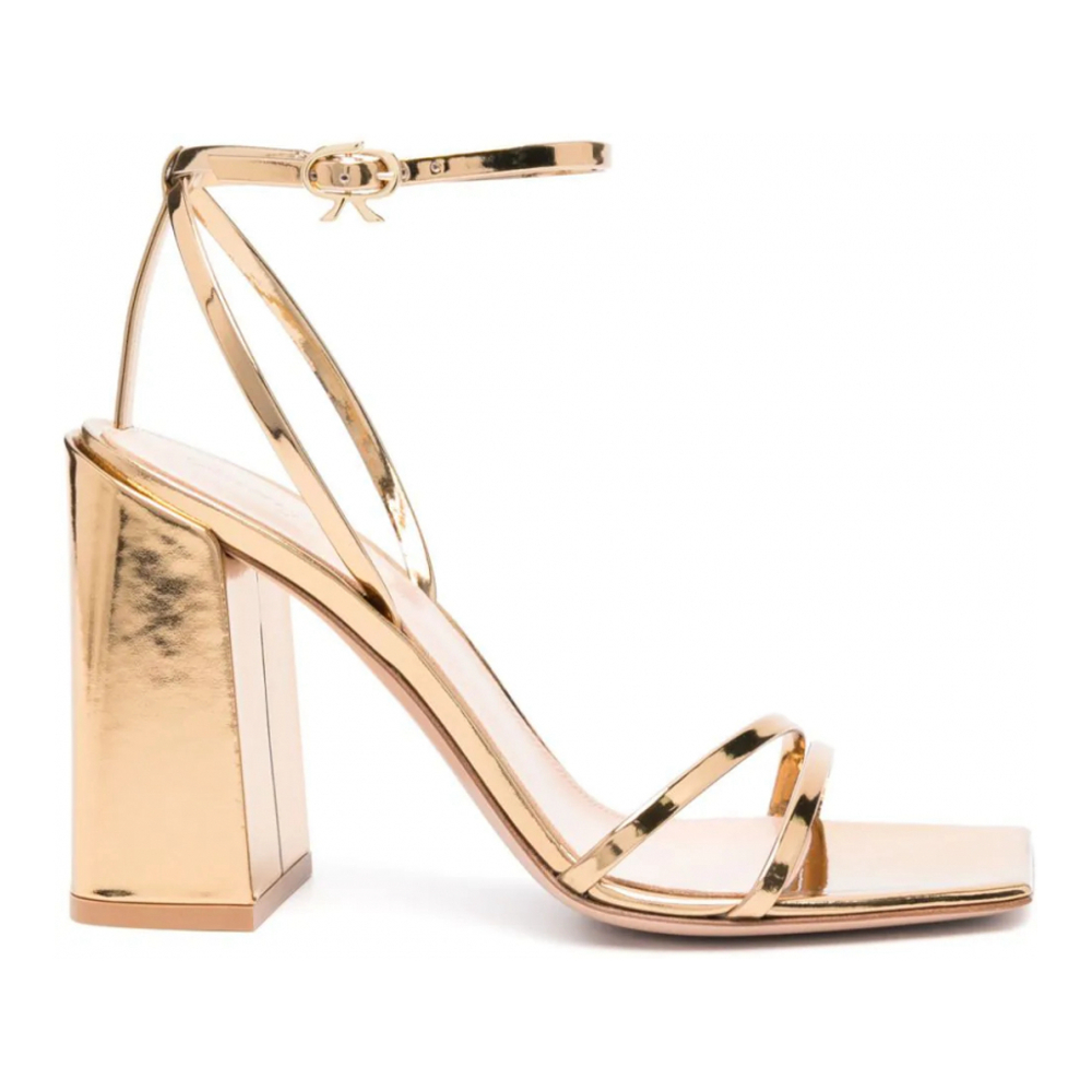 Women's 'Meko Metallic' Ankle Strap Sandals