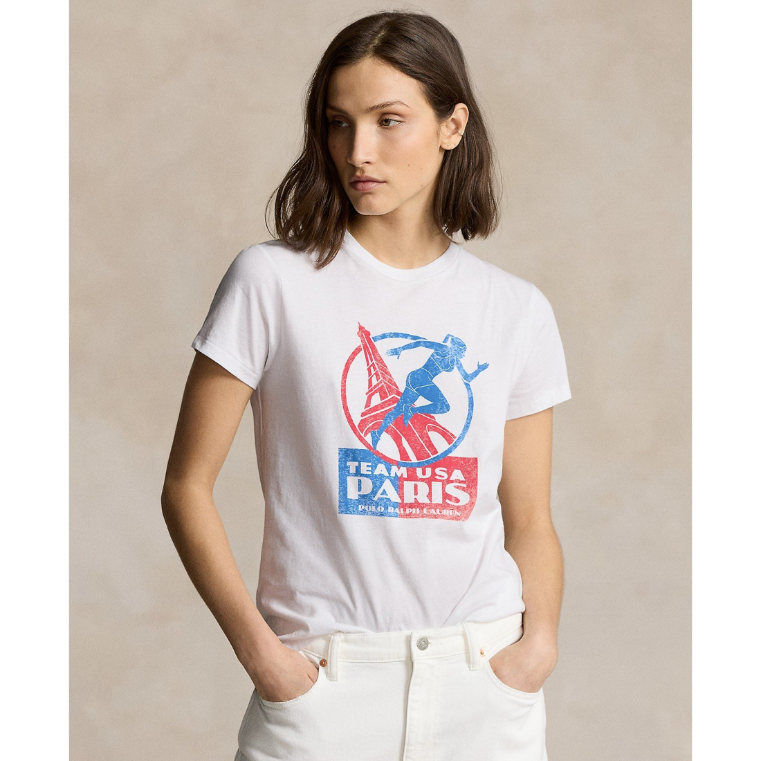 Team USA Graphic Jersey Tee für Damen