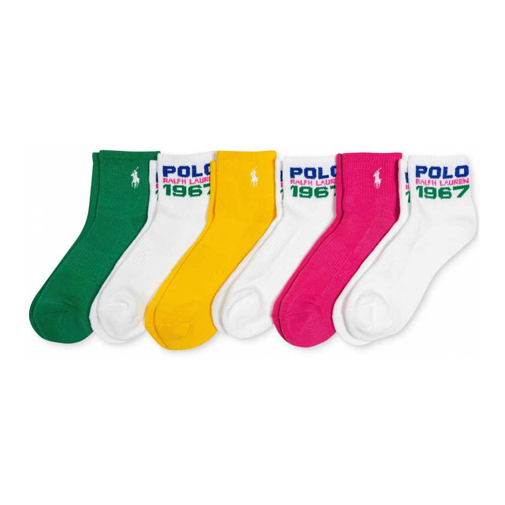 Quarter Socks pour Femmes - 6 Paires