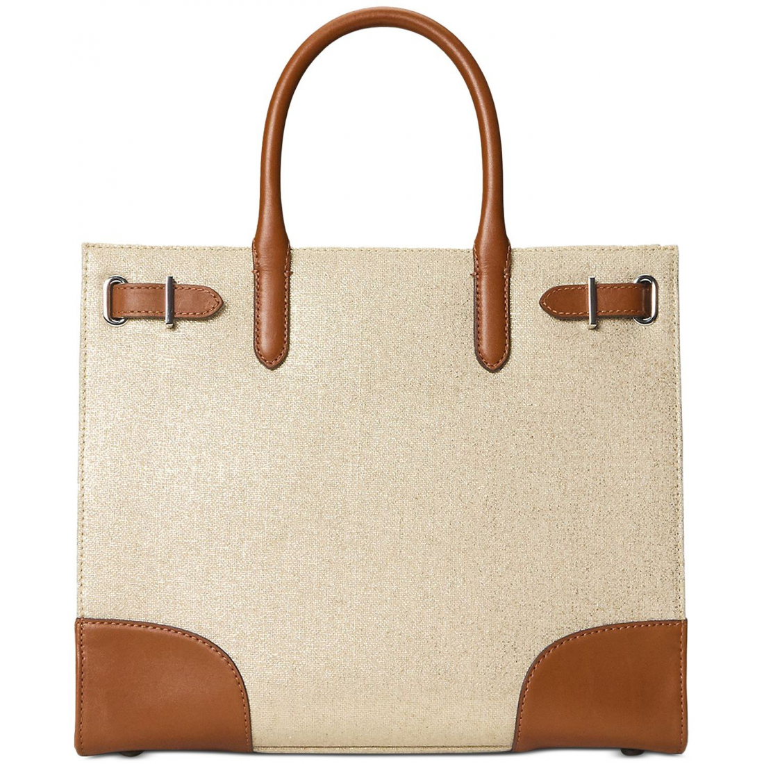 Women's Metallic Canvas Medium Devyn Tote Bag