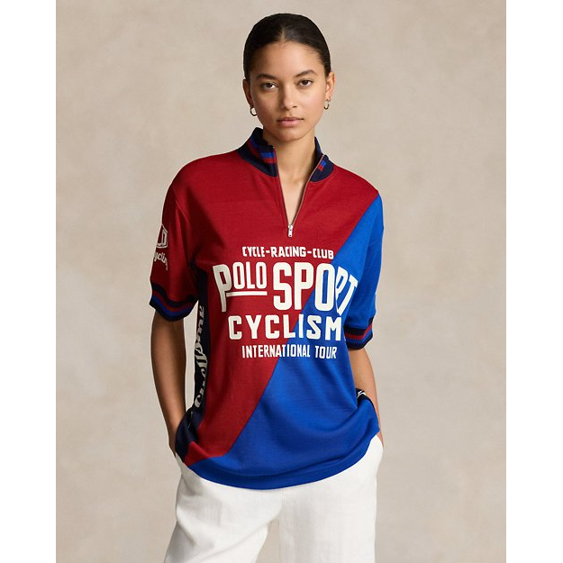 Women's Polo Sport Jersey Quarter-Zip Shirt