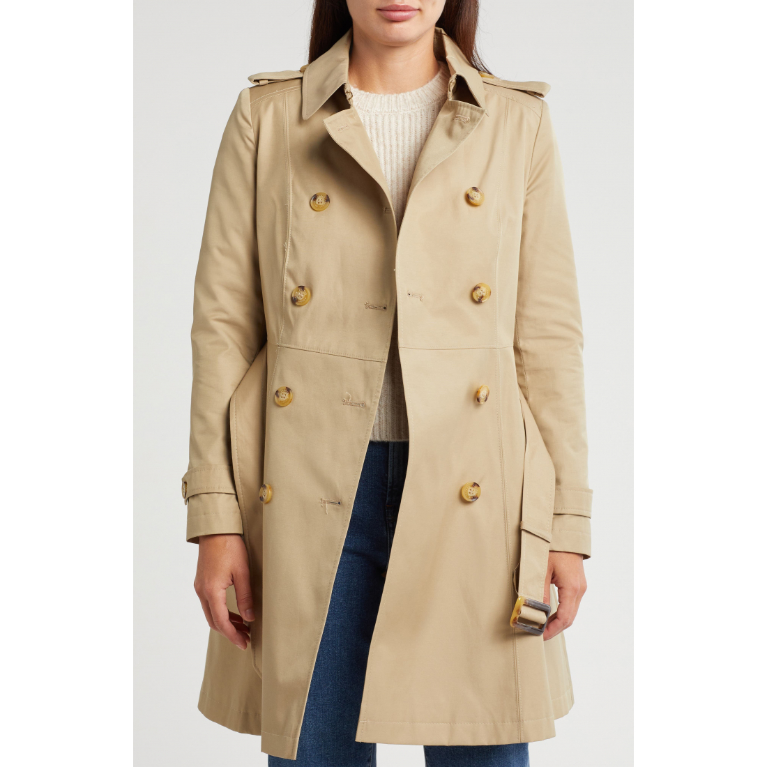 Women's Needle Trench Coat