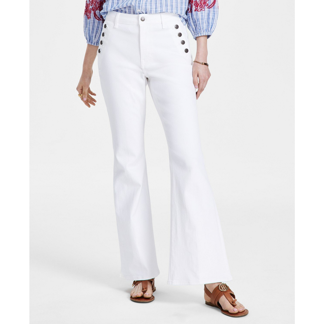 Women's Fayette Flared-Leg Sailor Jeans