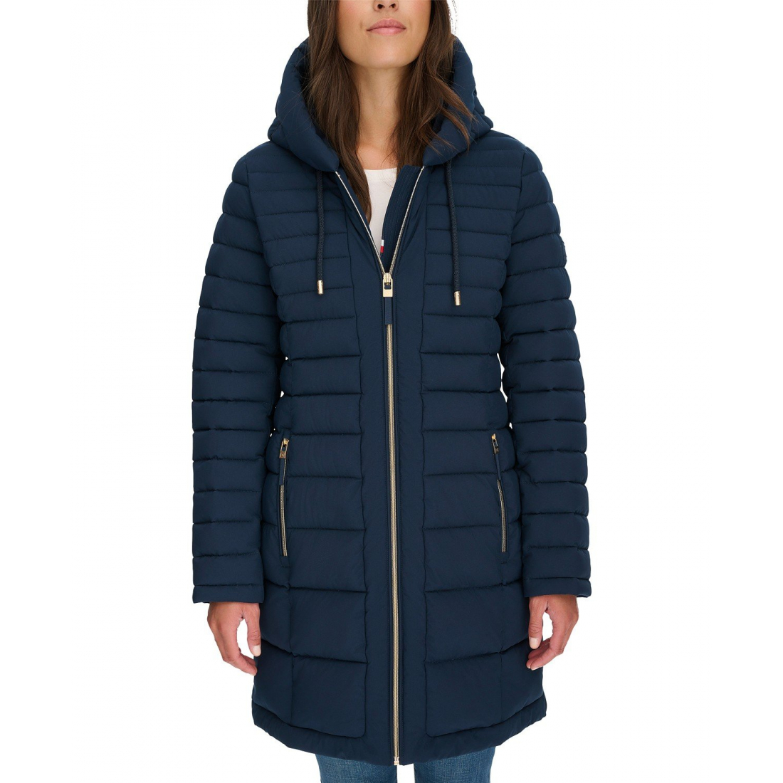 'Hooded Packable Puffer Coat' für Damen