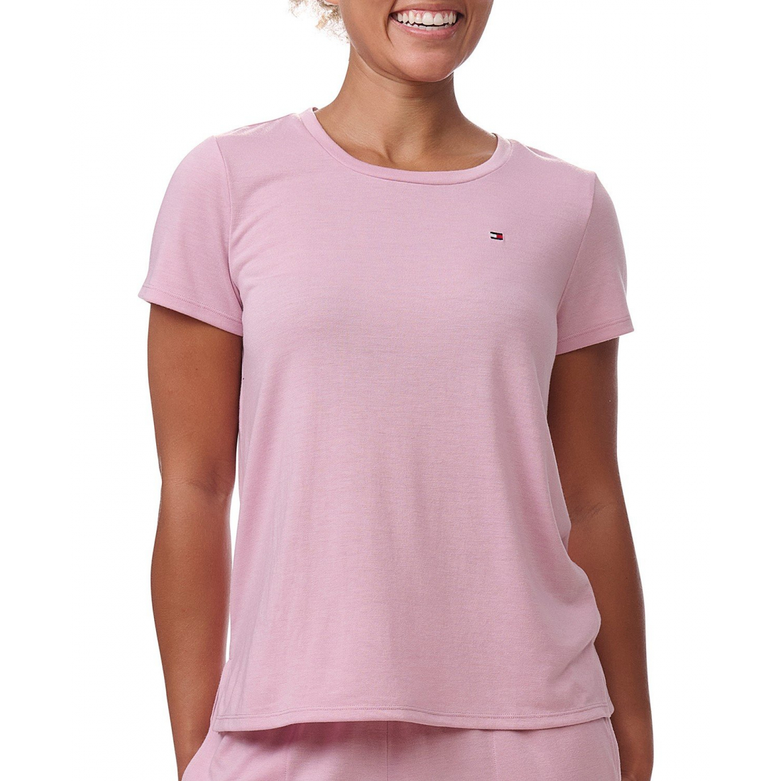 Women's Short-Sleeve Crewneck Sleep Tee