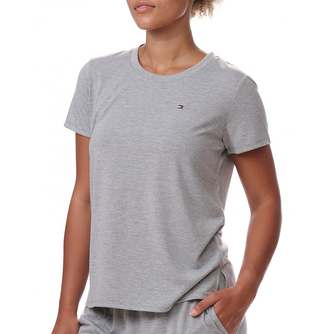 Women's Short-Sleeve Crewneck Sleep Tee